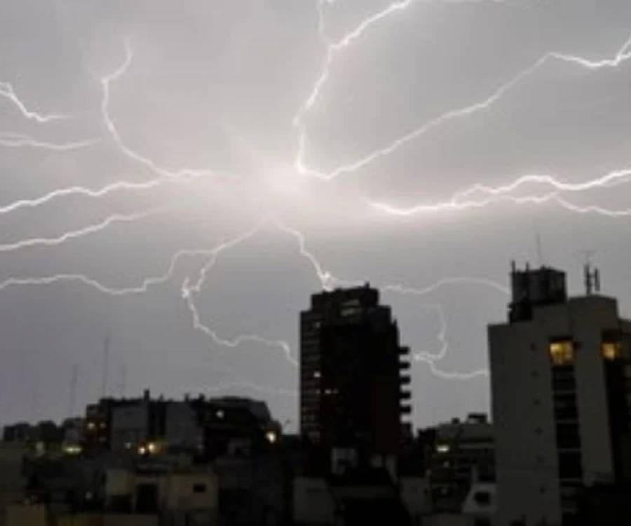 Alerta meteorológica por tormentas fuertes y granizo en Catamarca