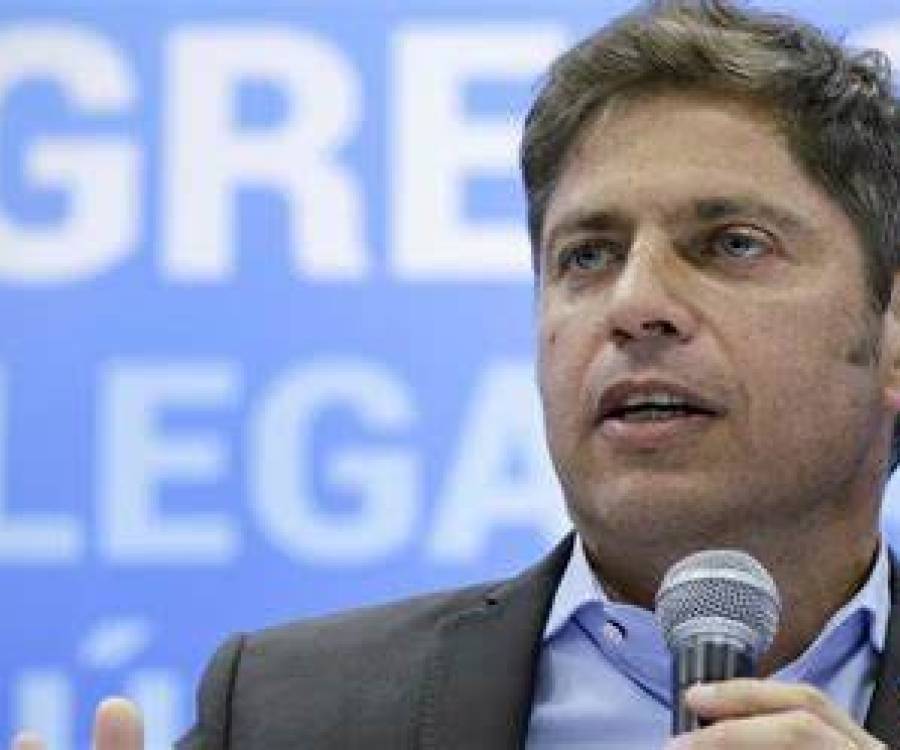 Axel Kicillof repudió la frase de Milei sobre Cristina Fernández: 