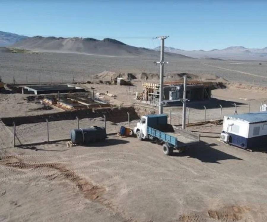 Reinversión minera: la obra de cloacas de El Peñón, una solución de saneamiento más para la puna