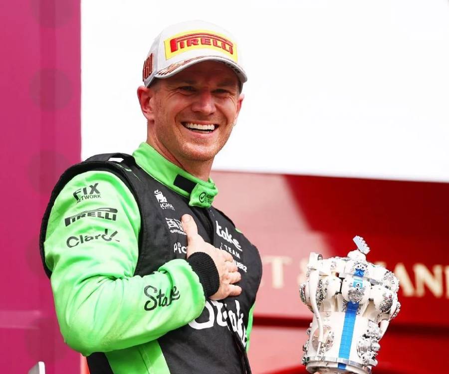 Nico Hülkenberg, después de 15 años y 239 carreras, alcanzó su primer podio en F1
