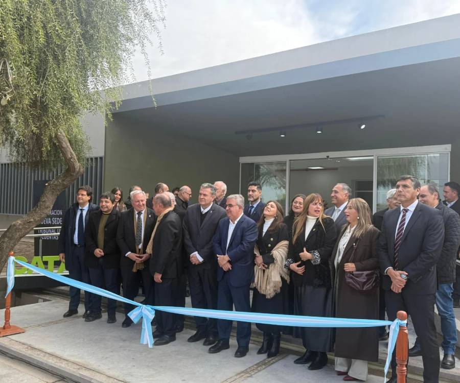 nauguración del nuevo edificio del Tribunal de Cuentas