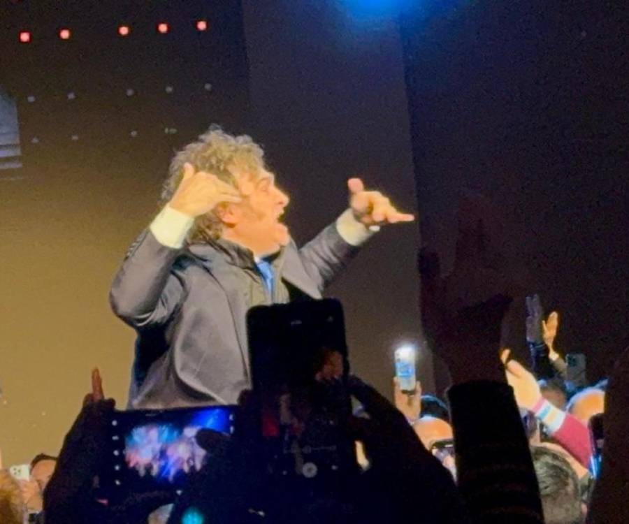 Milei trató de 