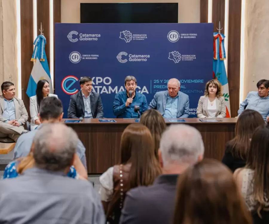 Se lanzó la Expo Catamarca 2025 con eje en el desarrollo e integración regional