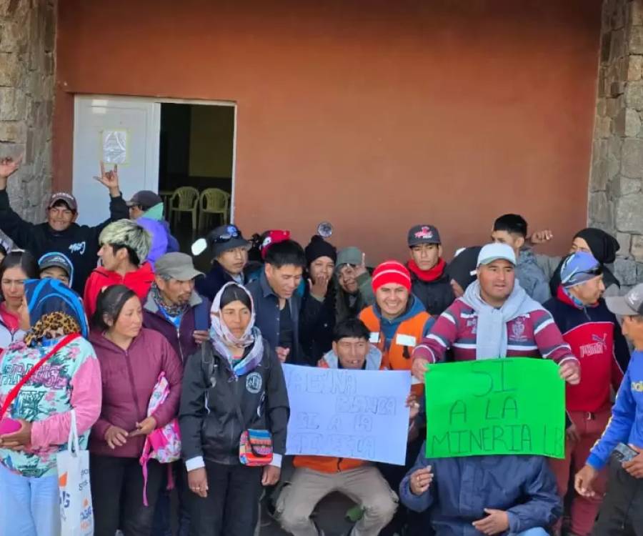 Comunidades originarias de Belén repudiaron cortes de ruta y respaldaron la minera