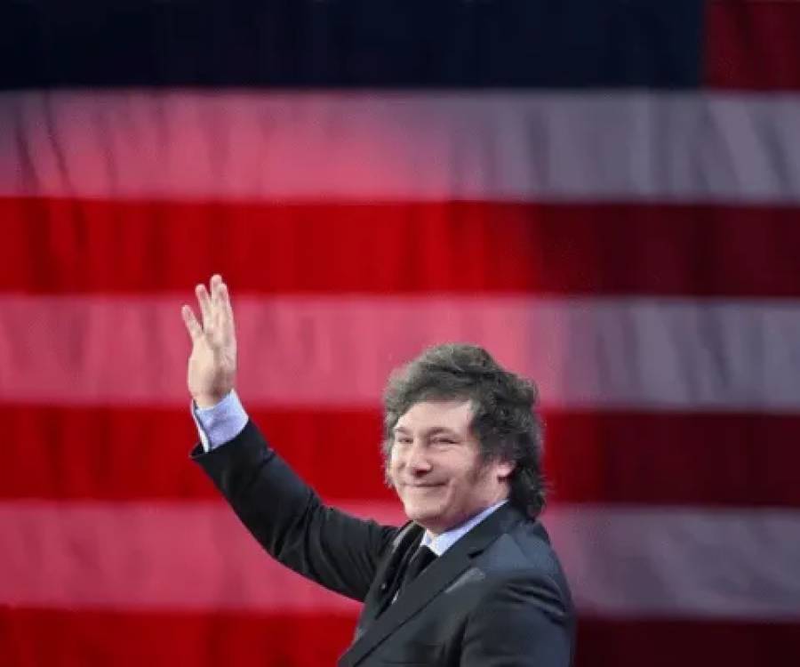 Javier Milei partió rumbo a EE.UU.