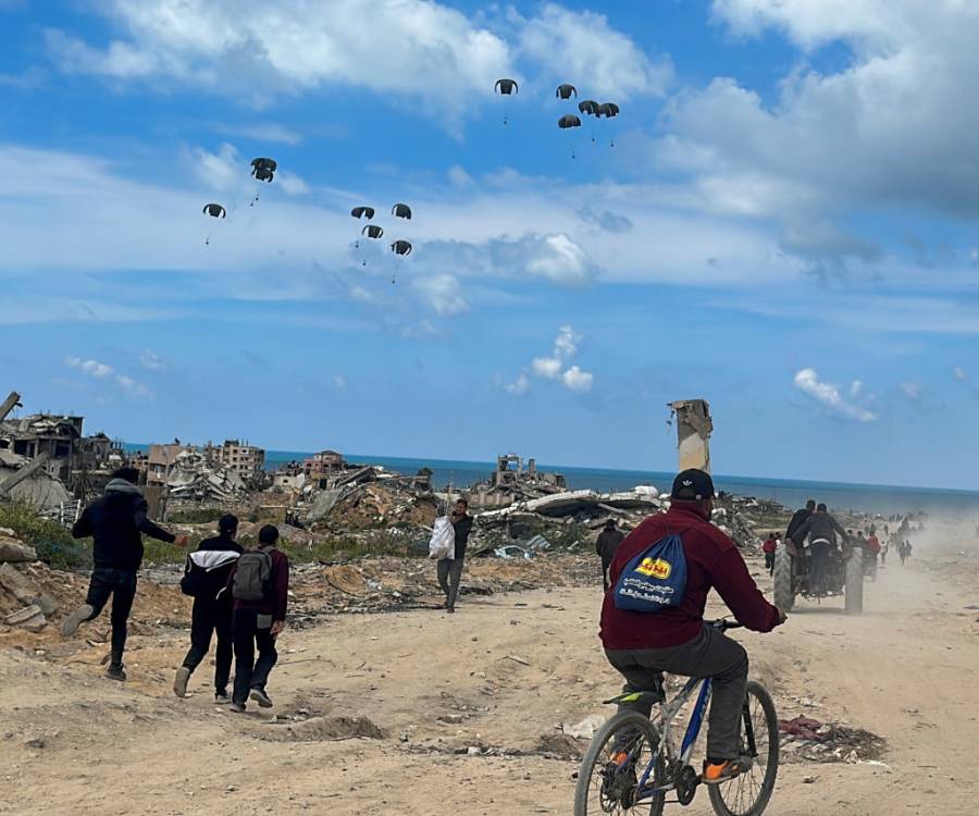 Ayuda humanitaria en Gaza: Israel se comprometió a facilitar su ingreso para la población civil