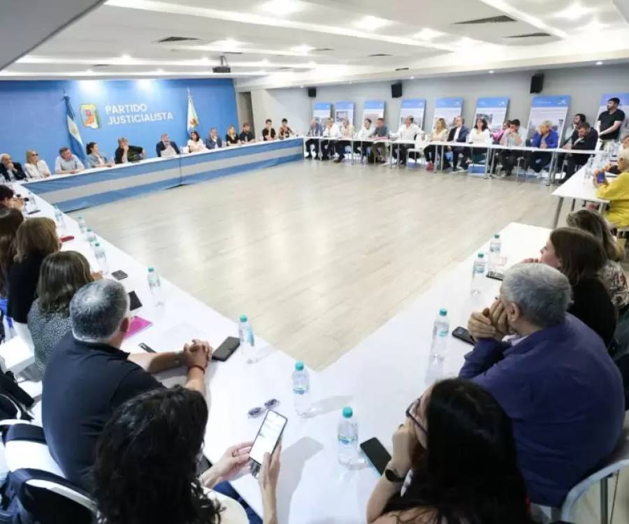 El PJ se reunió para definir una 