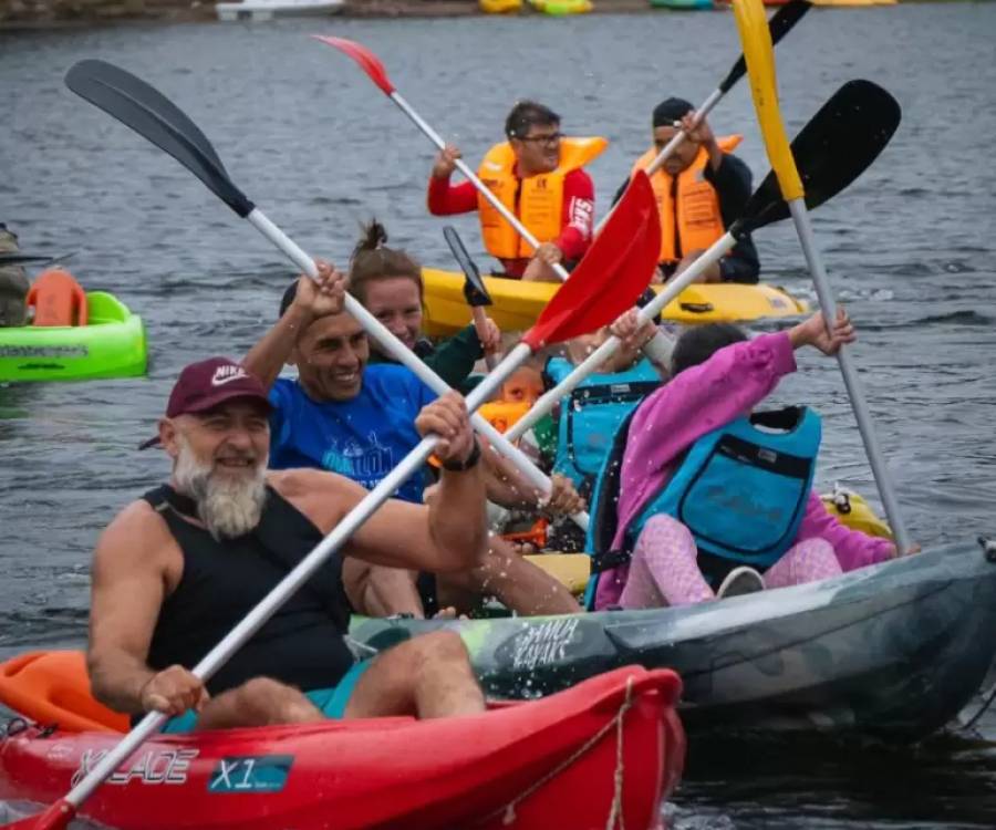 Múltiples propuestas para navegar en el Dique El Jumeal