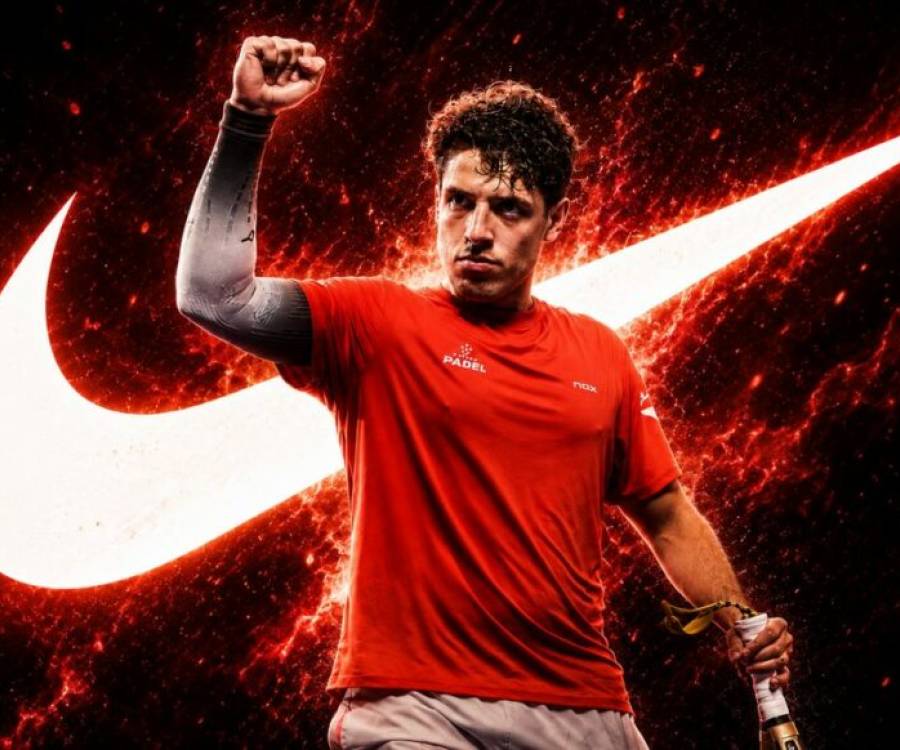 Nike desembarca en el pádel con Agustín Tapia como fichaje estelar