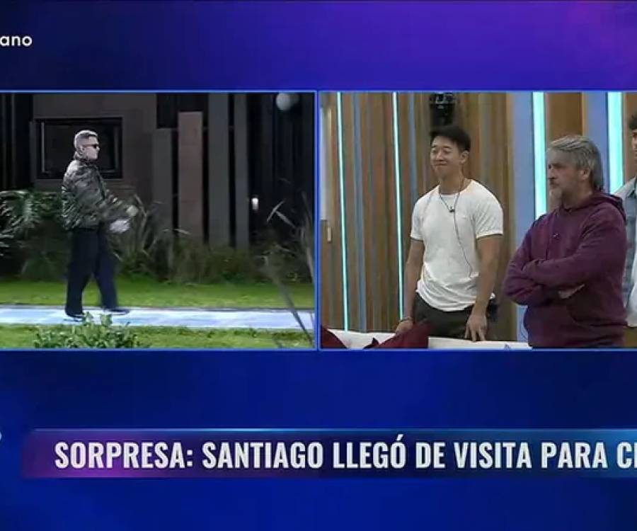 Santiago del Moro ingresó a la casa de Gran Hermano y provocó la emoción de todos los jugadores