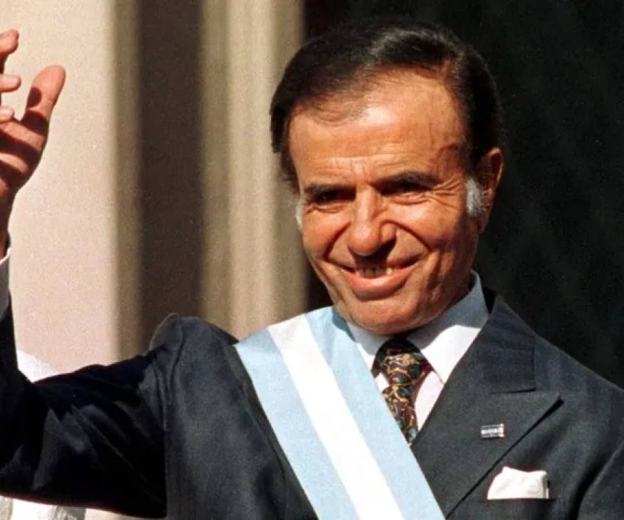 El Gobierno inaugurará un busto de Carlos Menem en la Casa Rosada