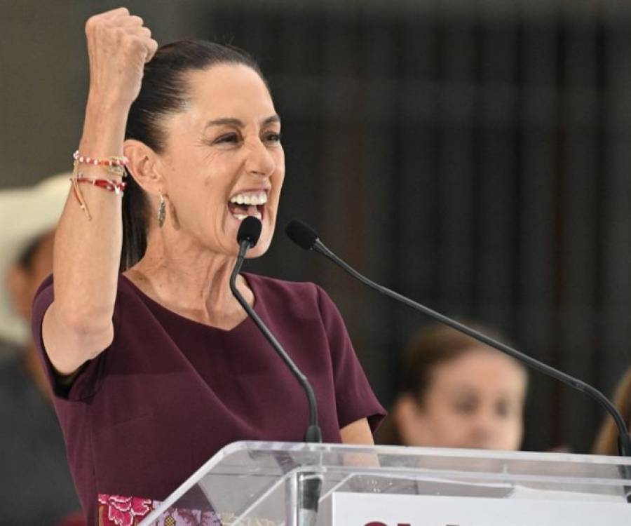 Claudia Sheinbaum es la primera presidenta de México