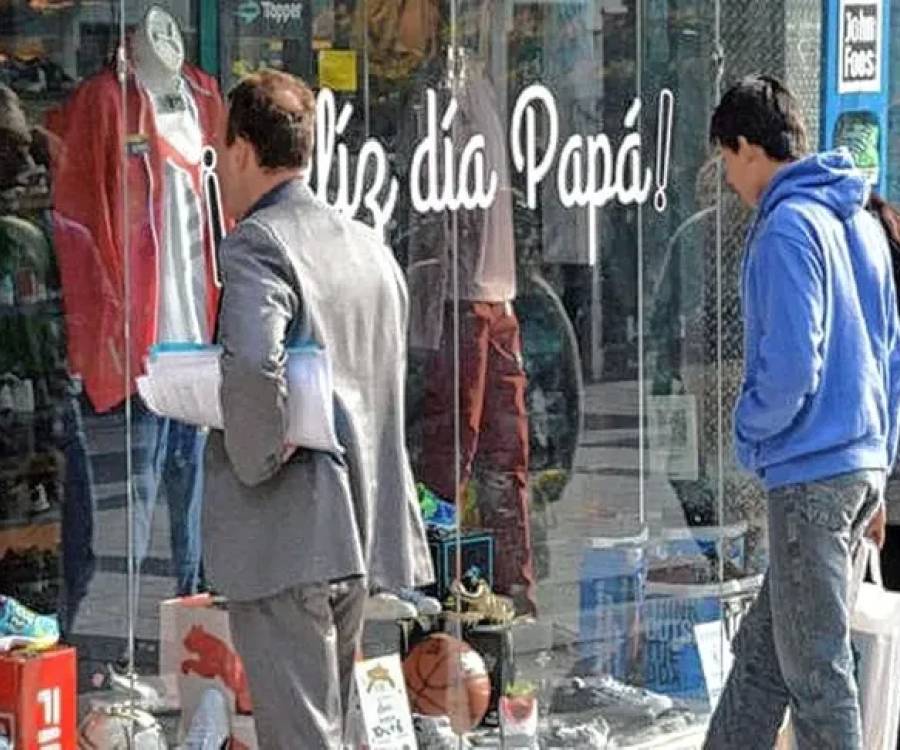 Las ventas por el Día del Padre se desplomaron más del 10% respecto del año pasado