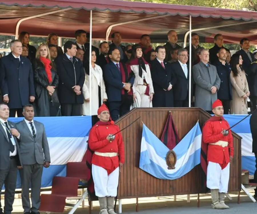 Jalil participó del acto por el 203° aniversario del paso a la inmortalidad de Martín Miguel de Güemes