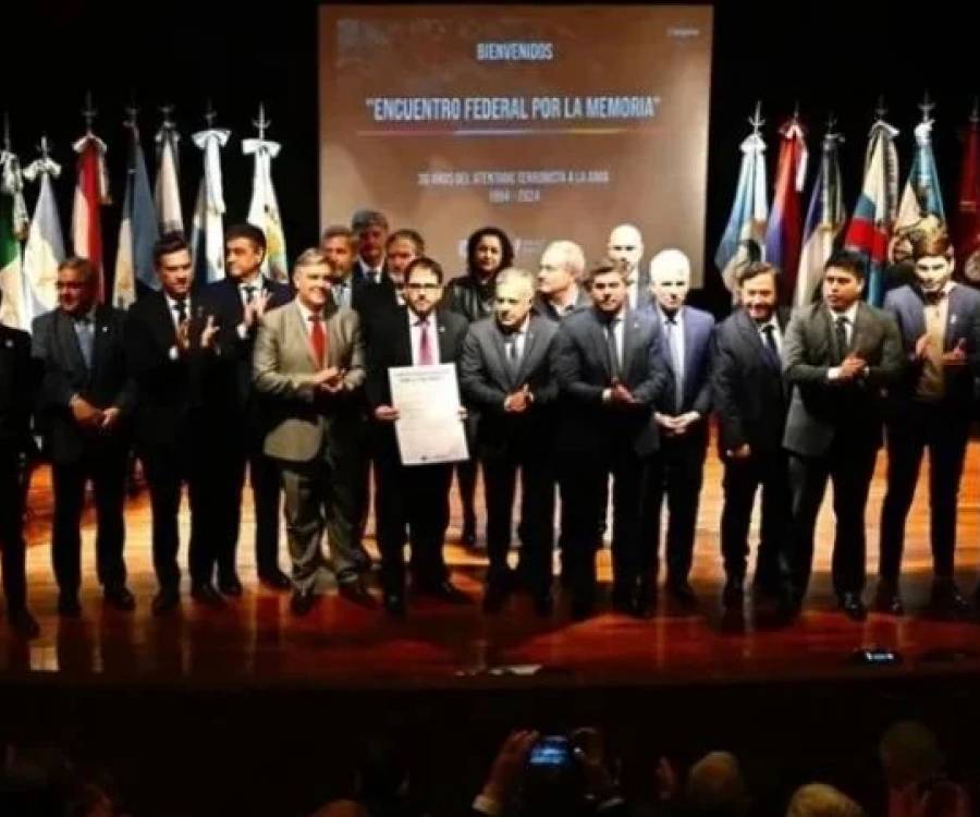Jalil y gobernadores participaron del Encuentro Federal por la Memoria