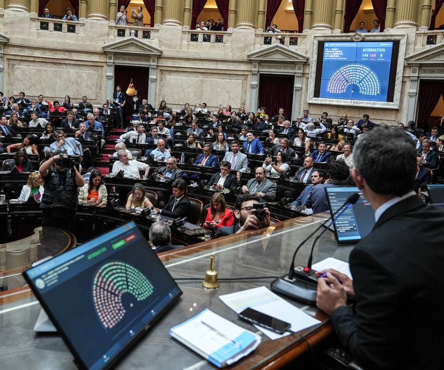 Cómo votaron los diputados catamarqueños la Ley Bases y la restitución de Ganancias