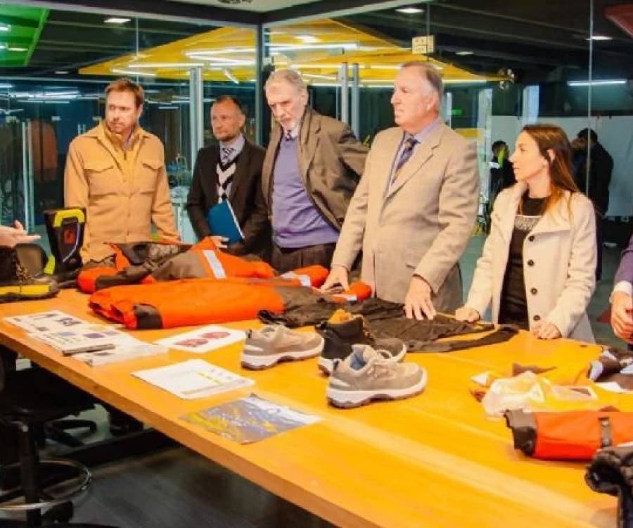 El presidente del Banco Nación visitó CONFECAT