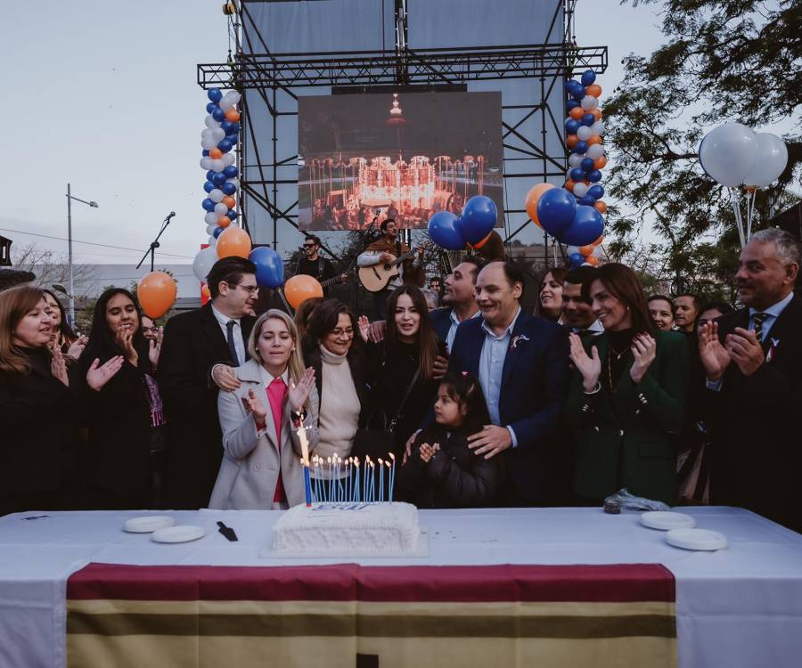 Festejo cumpleaños de la Ciudad en la Alameda 