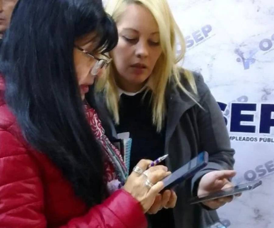 OSEP refuerza el asesoramiento sobre la app en el interior