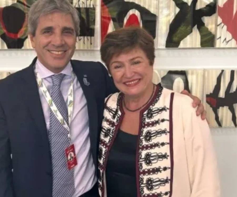 Caputo afirmó que la directora del FMI 