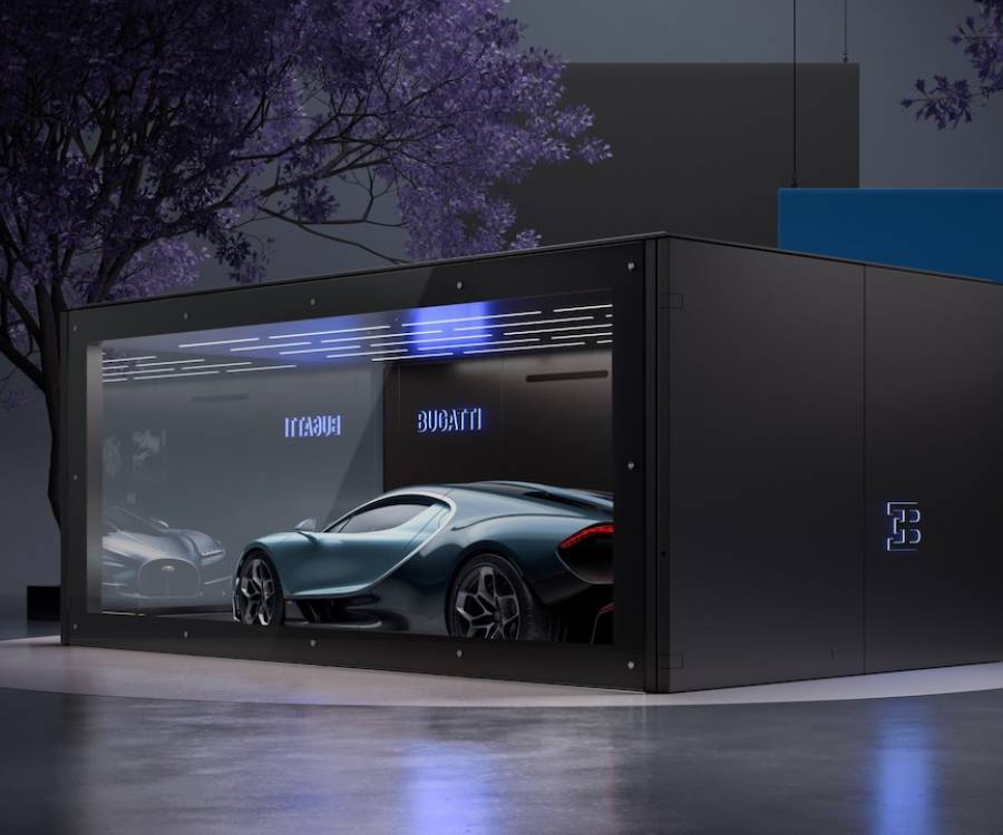 Así es el lugar ideal para aparcar un Bugatti