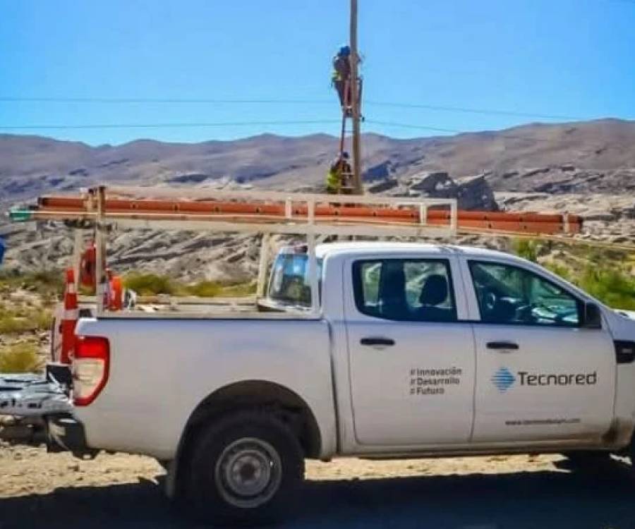Avanzan los trabajos de ampliación de la red de fibra óptica en Belén