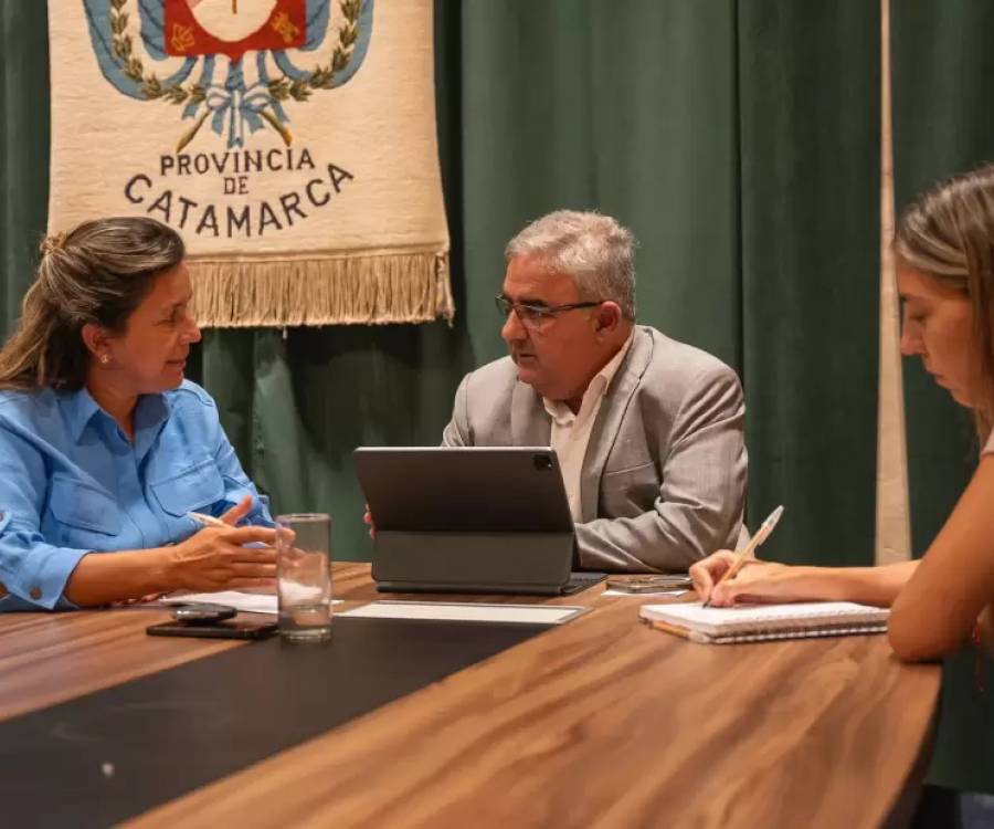 Zenteno se reunió con Jalil y hablaron sobre proyectos que beneficiarán a Valle Viejo