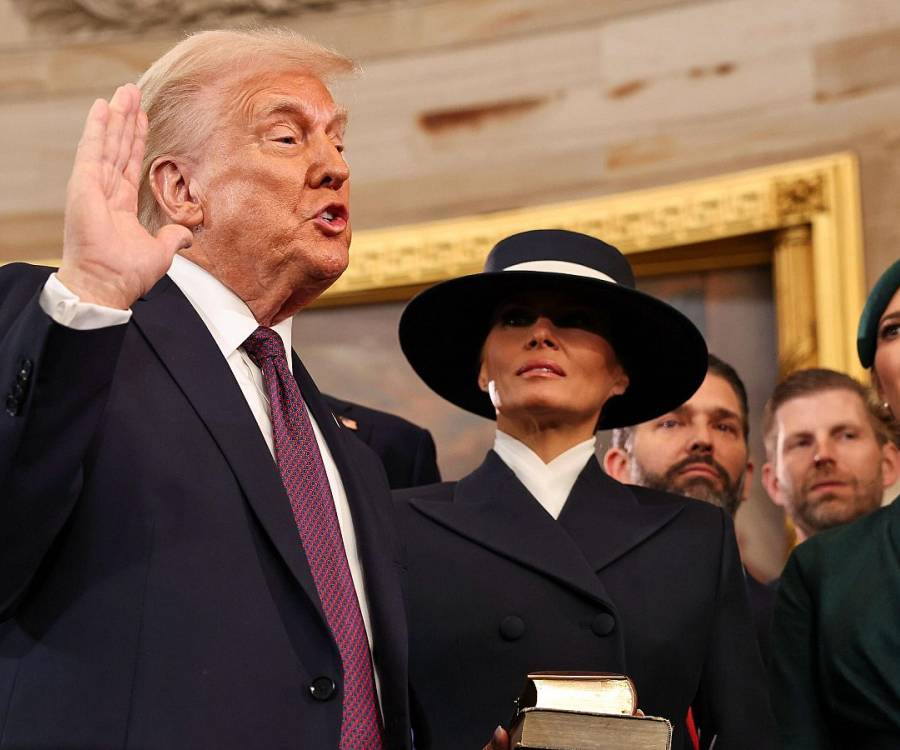Donald Trump asumió como el presidente número 47 de los Estados Unidos: 