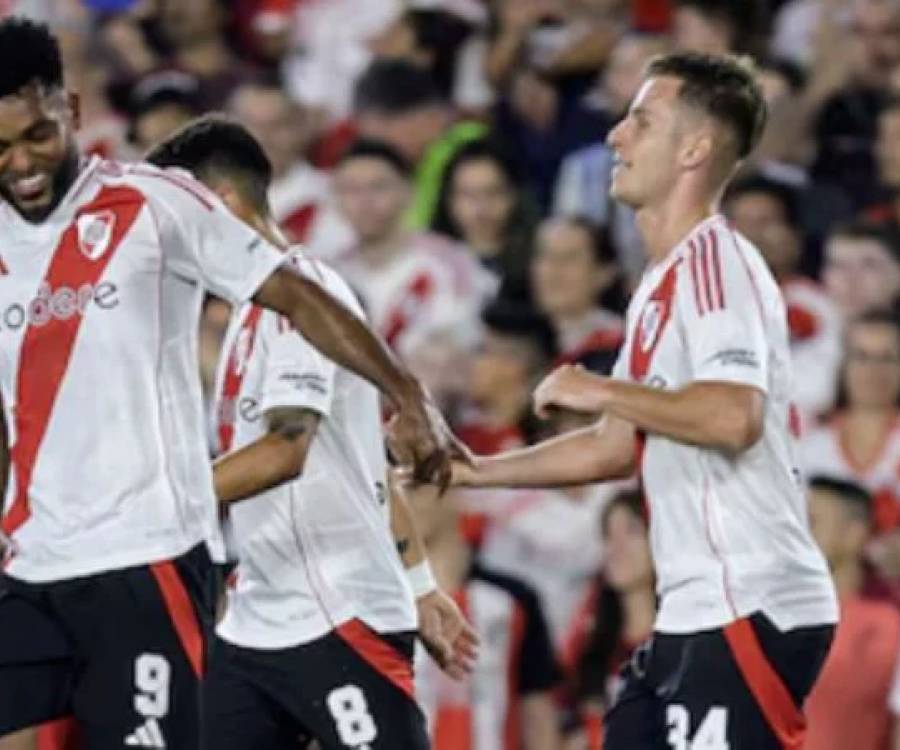 Con goles de Galoppo y Borja, River Plate venció a la selección de México