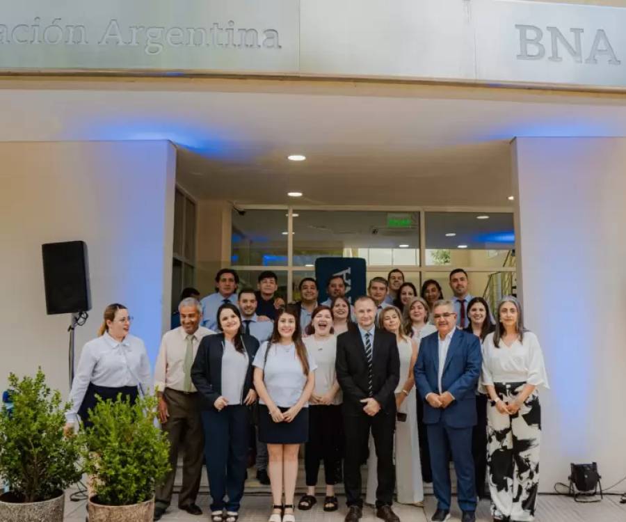 Banco Nación inauguró su sucursal en Villa Dolores