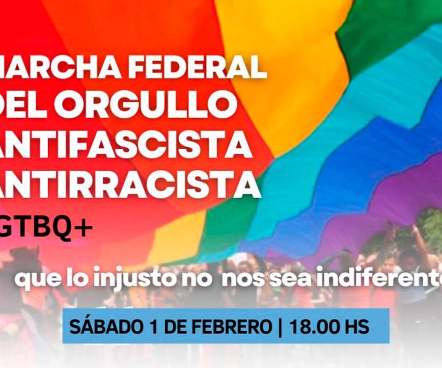 Realizan la Marcha del Orgullo Antifascista y Antirracista en Catamarca