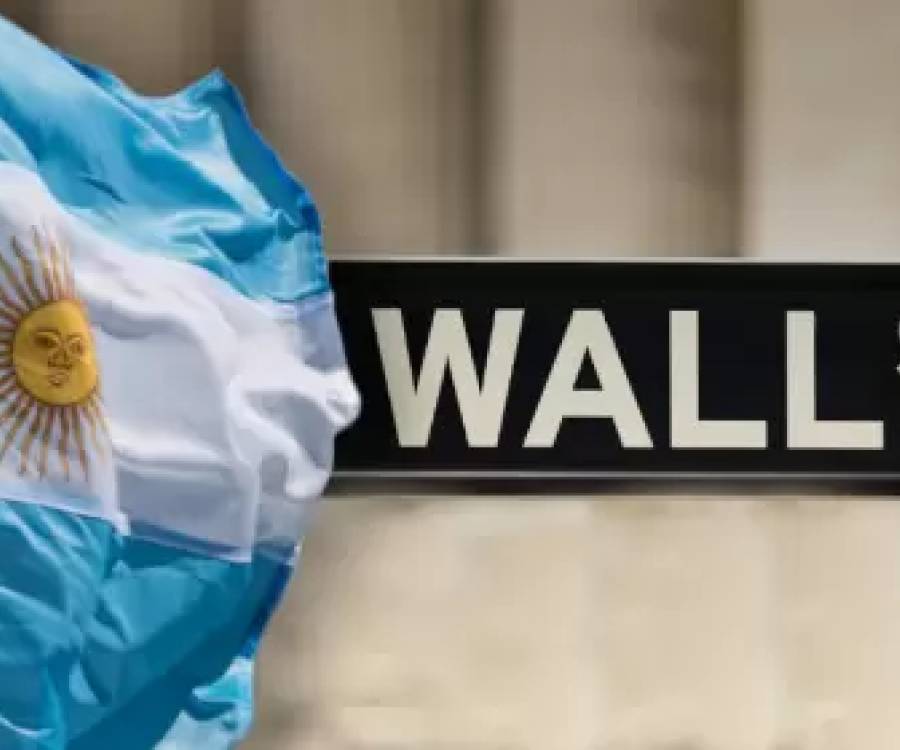 Las acciones argentinas cayeron hasta 10% en Wall Street en otra rueda de incertidumbre global