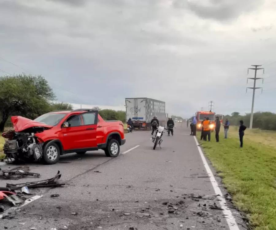 Imputaron por lesiones graves al conductor cordobés del accidente en Ruta 33