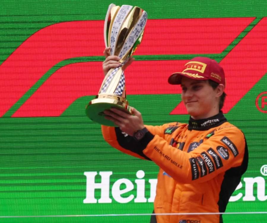 Oscar Piastri gano de punta a punta el GP de China