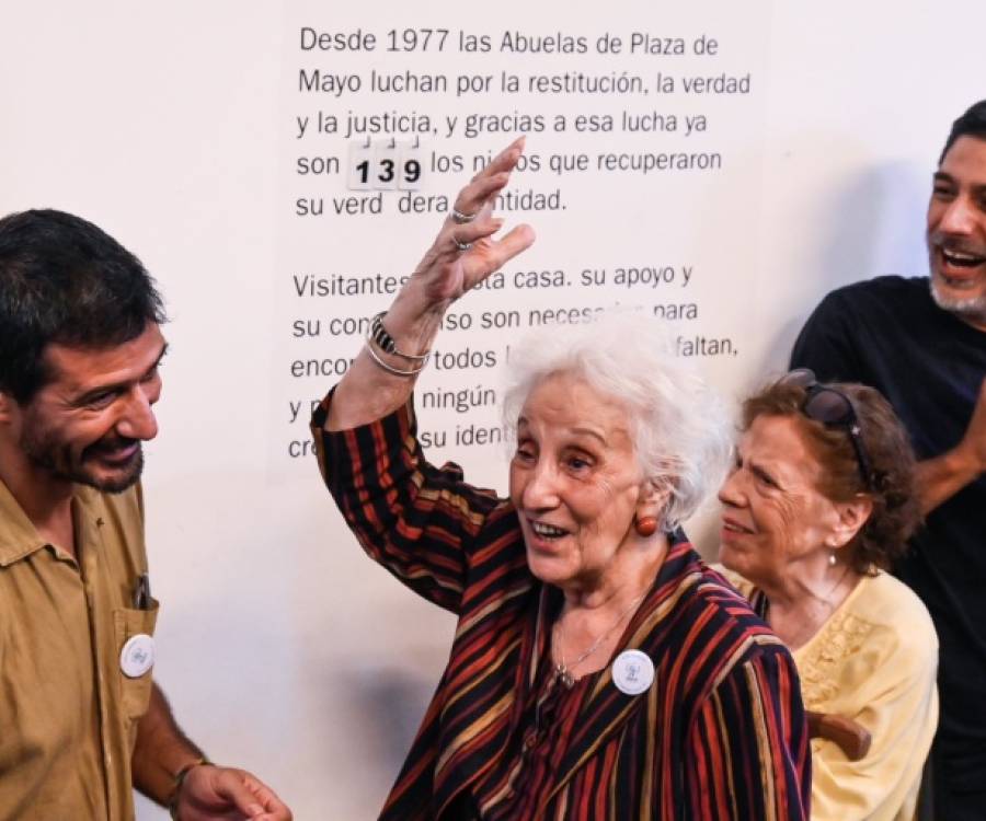 Habló Paula Inama, la última nieta recuperada por Abuelas de Plaza de Mayo