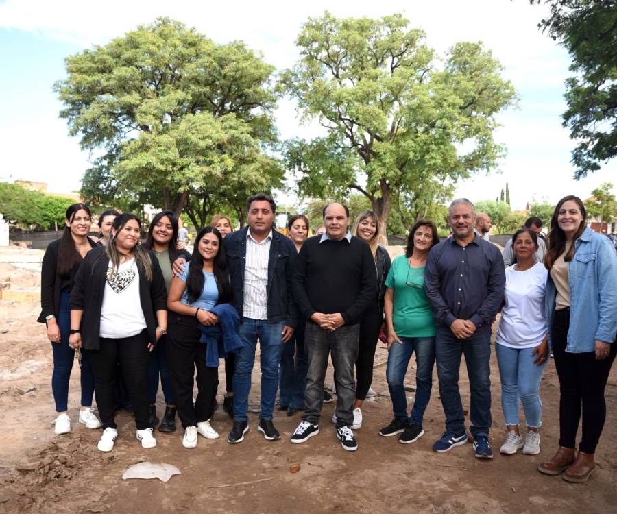 Pronto el barrio Villa Parque Chacabuco tendrá su plaza totalmente renovada