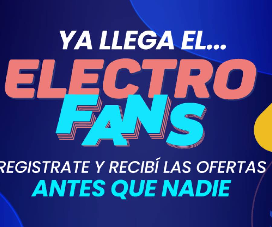 Comenzó el Electro Fans: cómo acceder a compras con 40% de descuento y hasta 6 cuotas sin interés