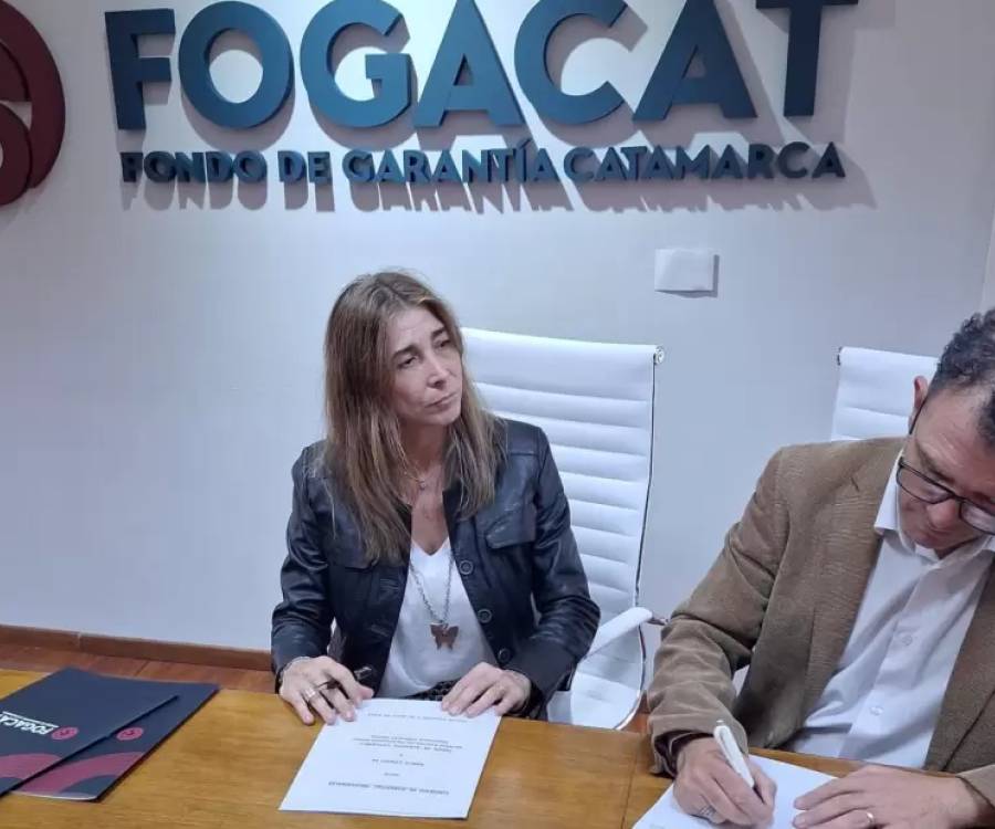 FOGACAT firmó convenio con Banco Comafi para ampliar el acceso al financiamiento de las pymes