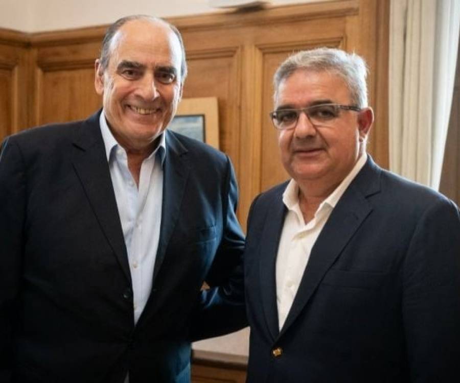 Jalil le llevó los planteos de la cumbre de gobernadores a Francos