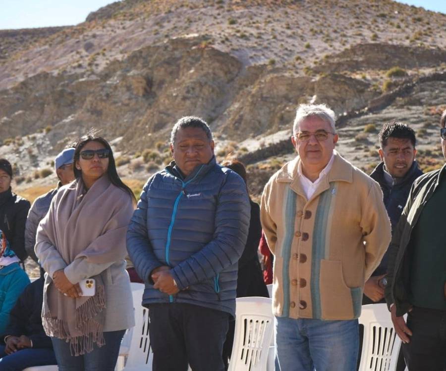 Festejo patrio y recorrida de obras en el interior de Antofagasta de la Sierra