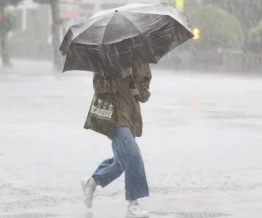 Alerta meteorológico por tormentas y vientos fuertes