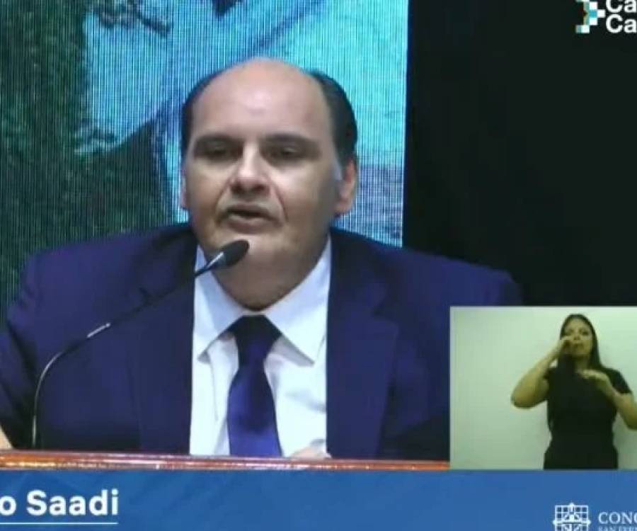 Con un discurso firme, Saadi inaugura las sesiones ordinarias con críticas a la crisis nacional y un llamado al consenso político