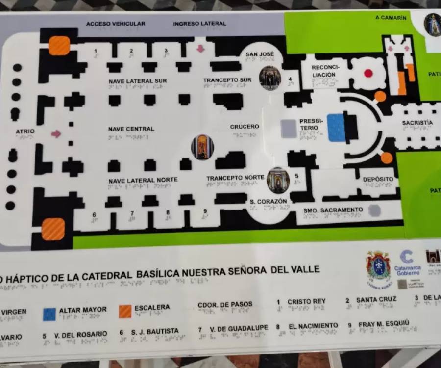 La Catedral de Catamarca se convirtió en uno de los templos accesibles del país