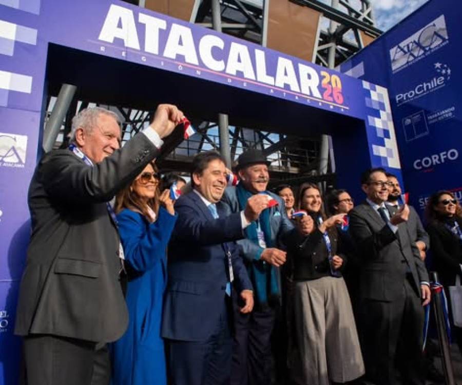 El Vicegobernador participó en Chile de la inauguración de la Expo Atacalar 2026