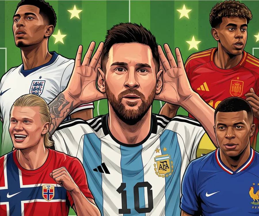 La carrera por el trono de Messi: las figuras que ya compiten por liderar el nuevo fútbol del show business