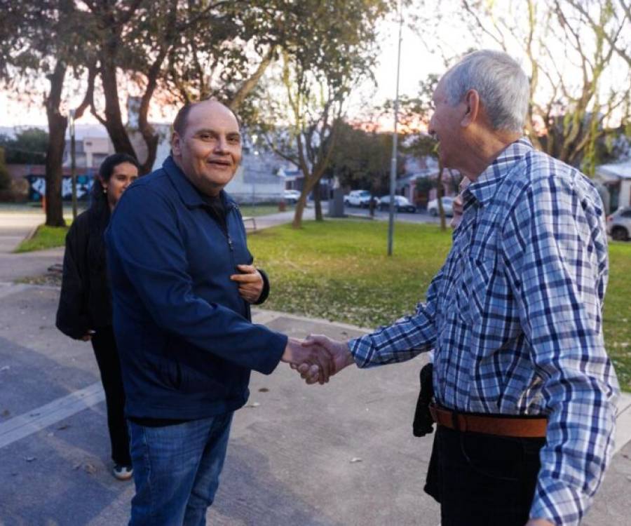 El intendente Saadi receptó las demandas de los vecinos del barrio Judicial