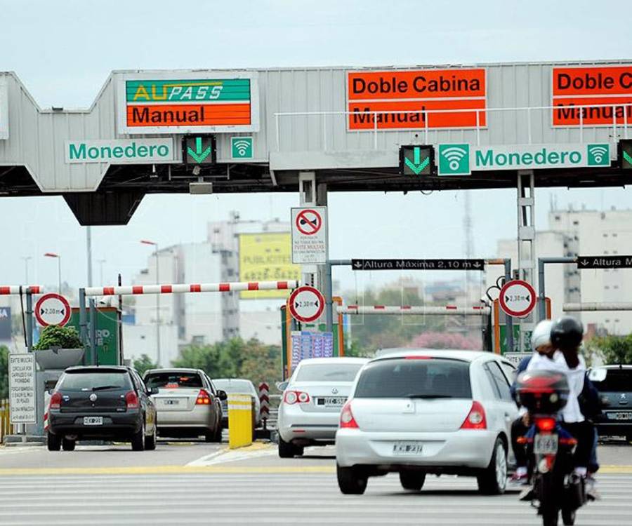 Los peajes de rutas nacionales aumentan un 200% desde este viernes