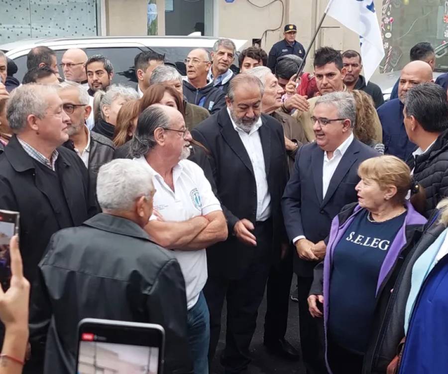 Daer presente en Catamarca para la inauguración de la remodelada sede de la CGT