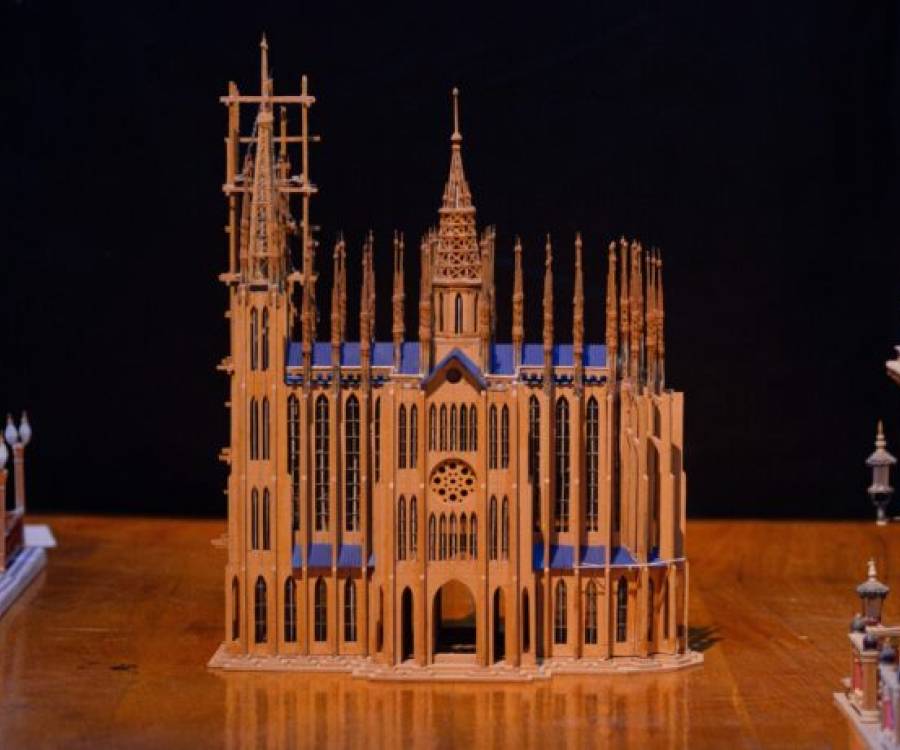 “Ensayos arquitectónicos”: maquetas de Sergio Valdez en la Casa de la Cultura