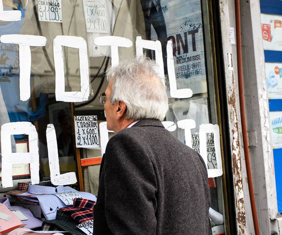 Se derrumba la actividad económica: cayó 8,4% en marzo